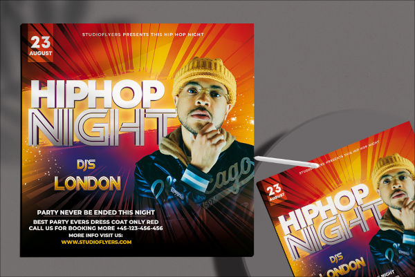 Free Hip Hop Flyer Templates | Free 32+ PSD | Ai | Word ( Doc ) | InDesign Formats Download
